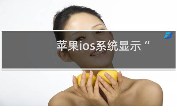 苹果ios系统显示“软件更新此时不可用”处理