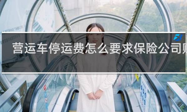 营运车停运费怎么要求保险公司赔偿图片