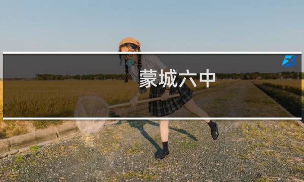 蒙城六中