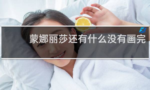 蒙娜丽莎还有什么没有画完