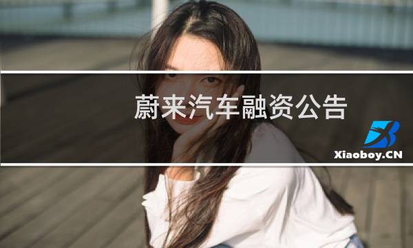 蔚来汽车融资公告（蔚来回应入股传言：所有融资相关均以公告为准）