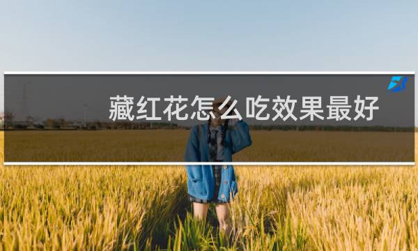 藏红花怎么吃效果最好(教你几招)