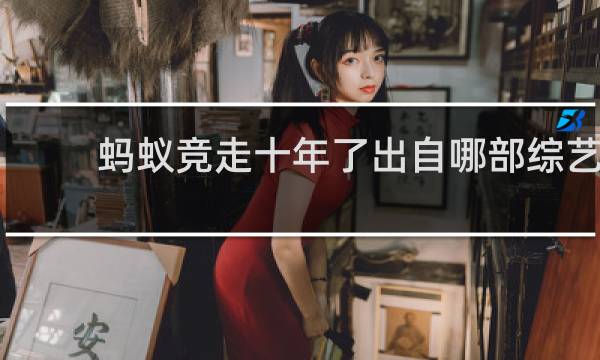 蚂蚁竞走十年了出自哪部综艺