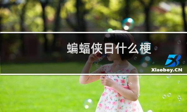蝙蝠侠日什么梗