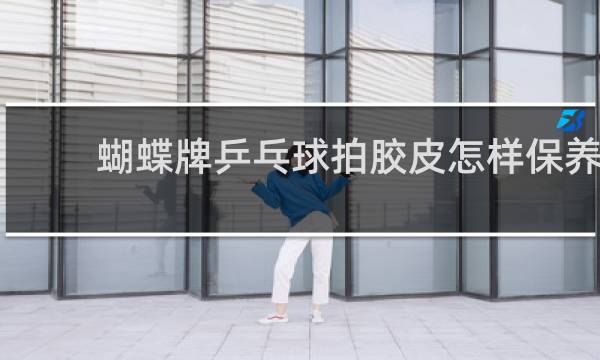 蝴蝶牌乒乓球拍胶皮怎样保养