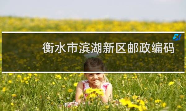 衡水市滨湖新区邮政编码是多少