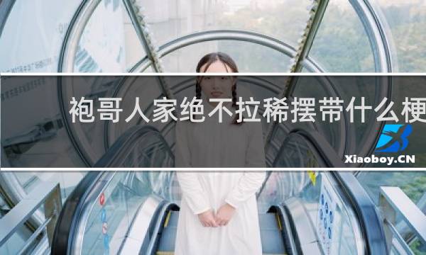 袍哥人家绝不拉稀摆带什么梗