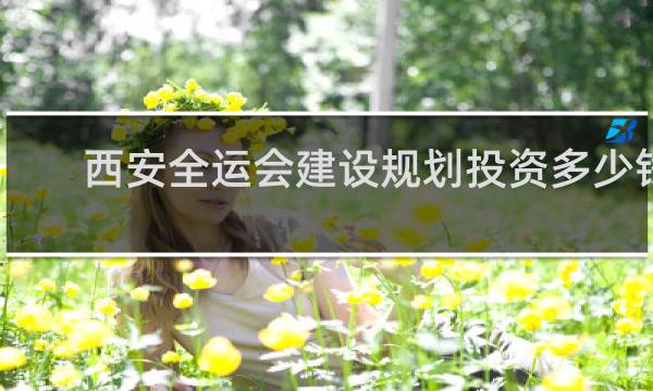 西安全运会建设规划投资多少钱