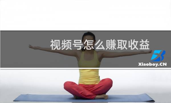 视频号怎么赚取收益（视频号变现赚钱九大策略）