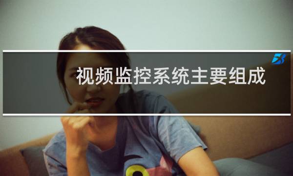 视频监控系统主要组成部分