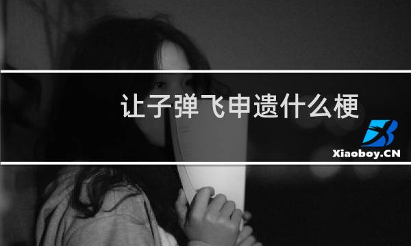 让子弹飞申遗什么梗？什么梗