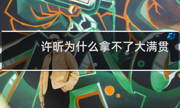 许昕为什么拿不了大满贯