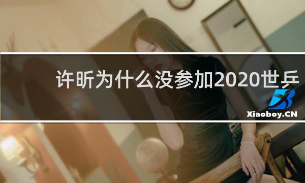 许昕为什么没参加2020世乒赛