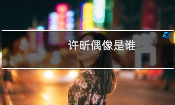 许昕偶像是谁