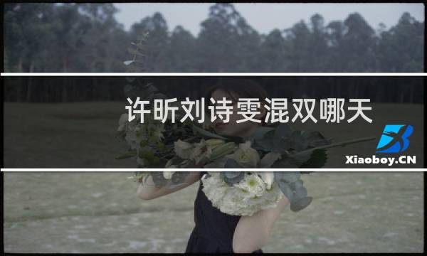许昕刘诗雯混双哪天