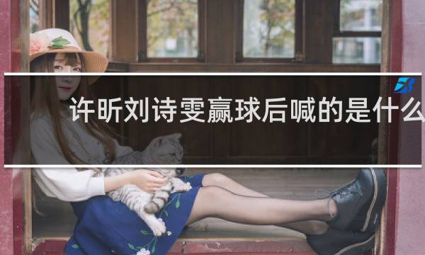 许昕刘诗雯赢球后喊的是什么