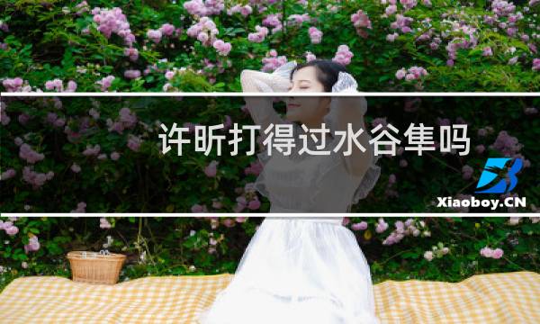 许昕打得过水谷隼吗