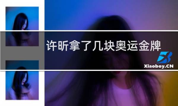 许昕拿了几块奥运金牌
