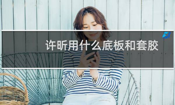 许昕用什么底板和套胶