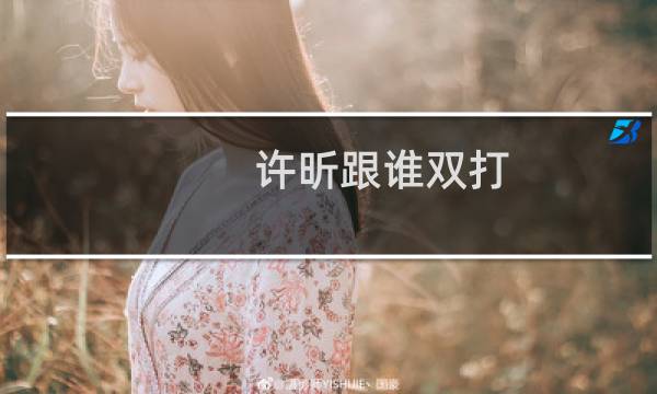 许昕跟谁双打