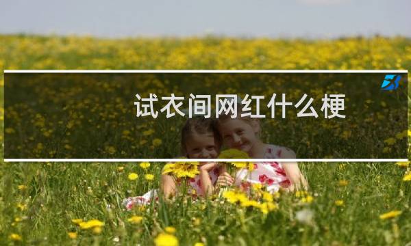 试衣间网红什么梗