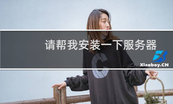 请帮我安装一下服务器执行命令