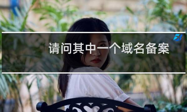请问其中一个域名备案成功之后没有解析到国内的主机上，发邮件提