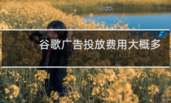 谷歌广告投放费用大概多少