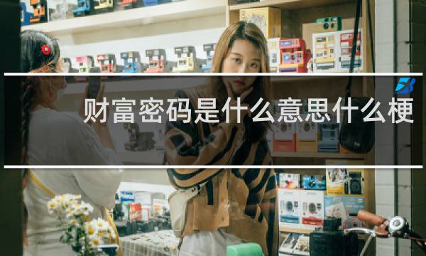 财富密码是什么意思什么梗
