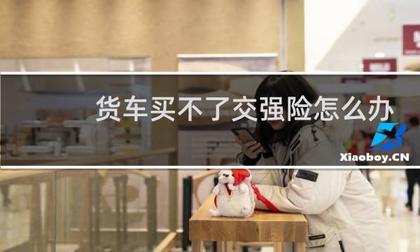 货车买不了交强险怎么办