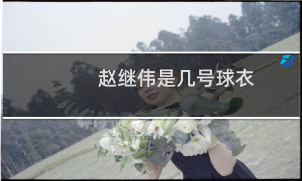 赵继伟是几号球衣