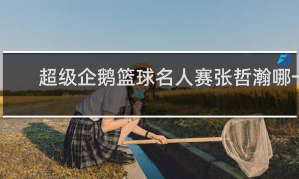 超级企鹅篮球名人赛张哲瀚哪一期