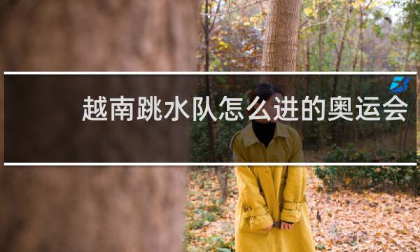 越南跳水队怎么进的奥运会