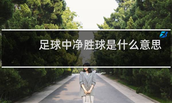 足球中净胜球是什么意思