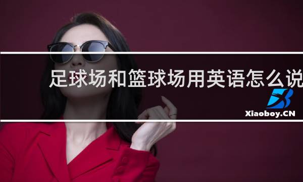 足球场和篮球场用英语怎么说