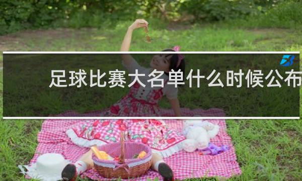 足球比赛大名单什么时候公布