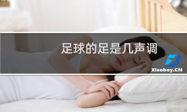 足球的足是几声调