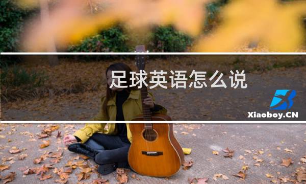 足球英语怎么说?