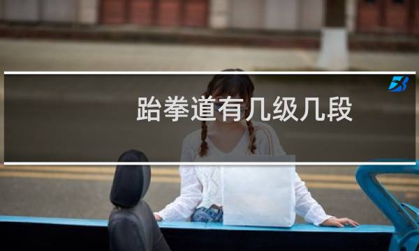 跆拳道有几级几段