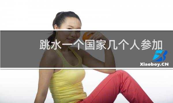 跳水一个国家几个人参加