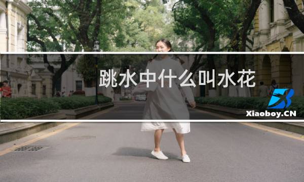跳水中什么叫水花