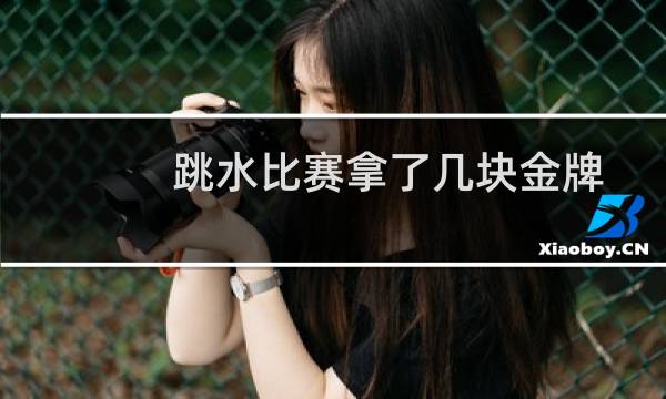 跳水比赛拿了几块金牌