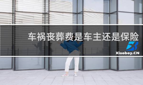 车祸丧葬费是车主还是保险