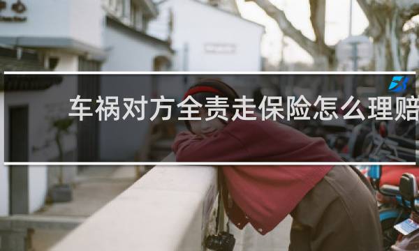 车祸对方全责走保险怎么理赔