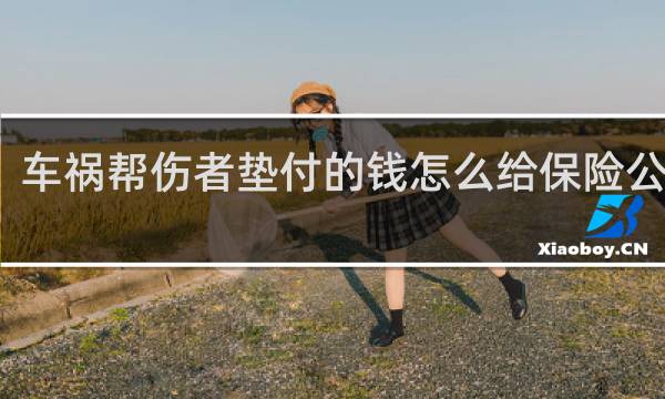 车祸帮伤者垫付的钱怎么给保险公司要图片