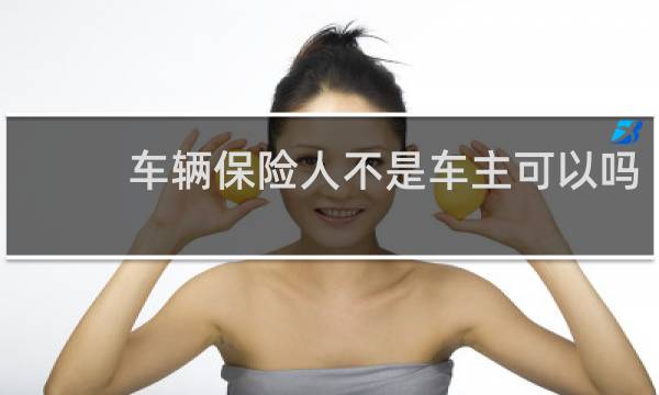 车辆保险人不是车主可以吗