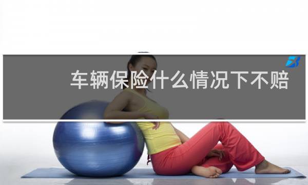 车辆保险什么情况下不赔