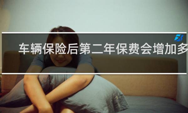 车辆保险后第二年保费会增加多少图片