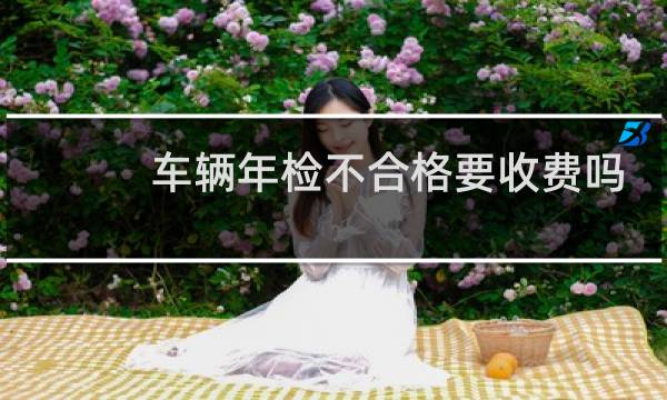 车辆年检不合格要收费吗