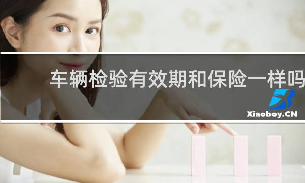 车辆检验有效期和保险一样吗图片